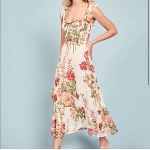 Nikita Midi Floral reformation dress